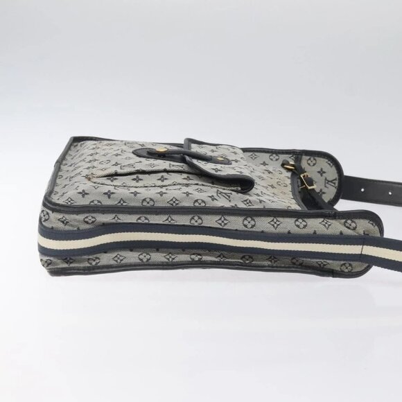 LOUIS VUITTON Monogram Mini Besace Mary Kate Bag Navy - Picture 3 of 16